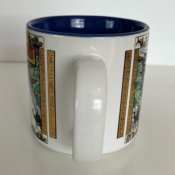 New Las Vegas Coffee Cup Mug Unique Design Sphynx Pyramid Dice Cards - Picture 3 of 6